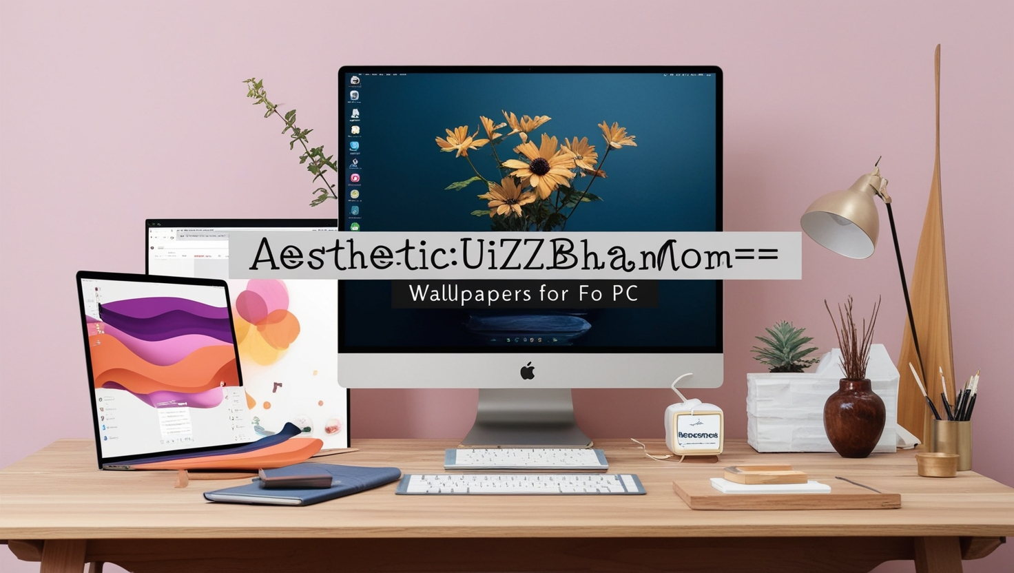 Aesthetic:uil2zbahmom= Wallpaper For PC