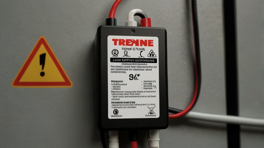 Tridyne TE-031 Low Battery Warning