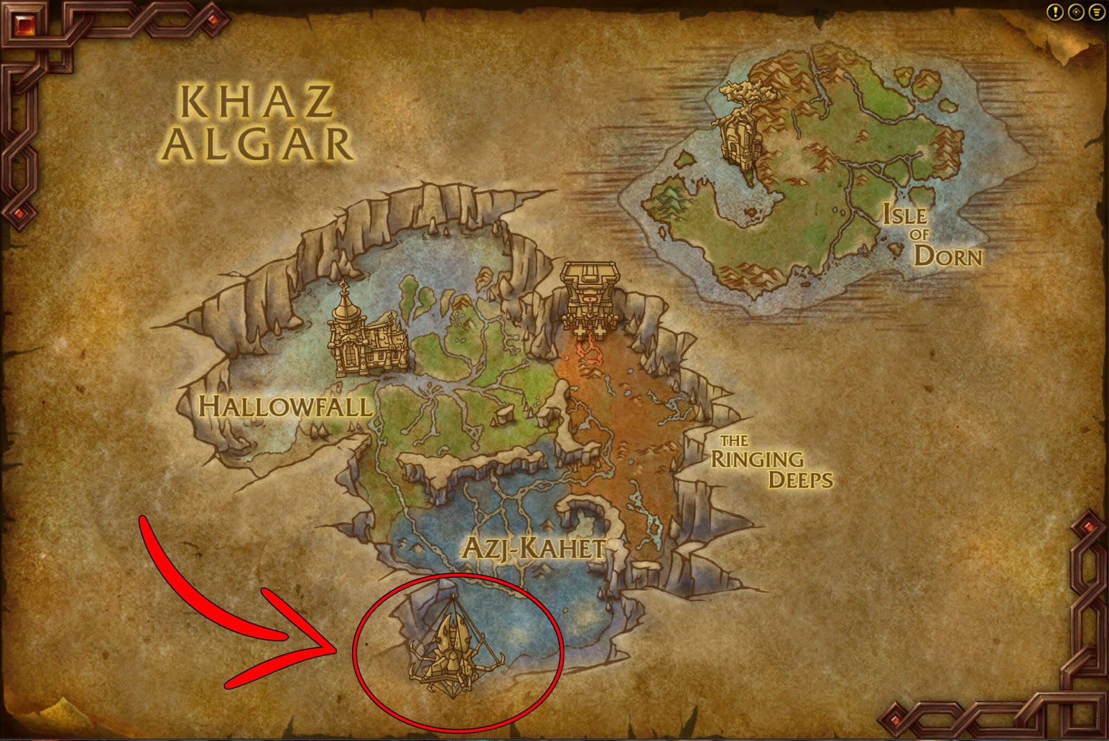 Nerub-ar Palace Raid: Entrance, Location, & Maps - World of Warcraft The  War Within - Warcraft Tavern