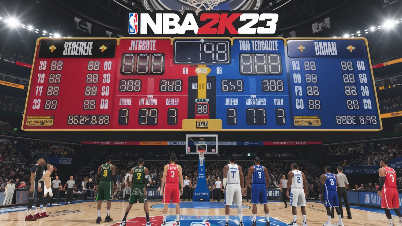 NBA 2K23 Scoreboard Mod