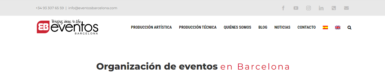 Salas y espacios para eventos cerca de mí Barcelona.
