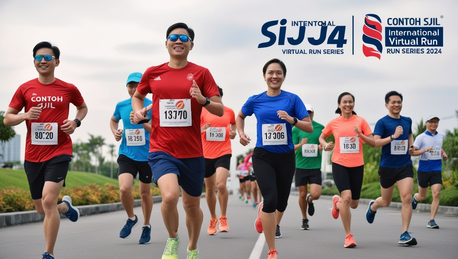 Contoh Sijil International Virtual Run Series 2024
