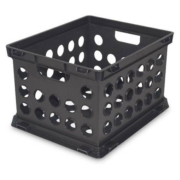 Picture of a black plastic crate