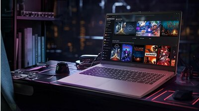 Lenovo LOQ Gaming Laptop 83LK0071ED – Intel Core i5-12450HX in a gaming setup