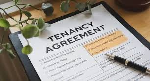 Sample rent statement from landlord showing tenant payments, charges, and balance summary