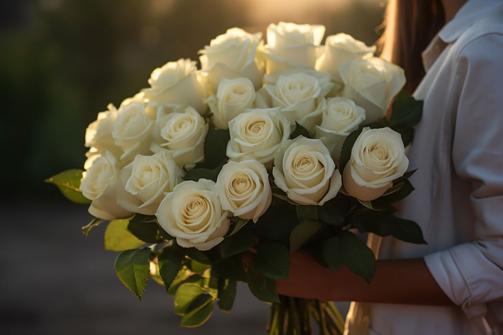 buquês de rosas