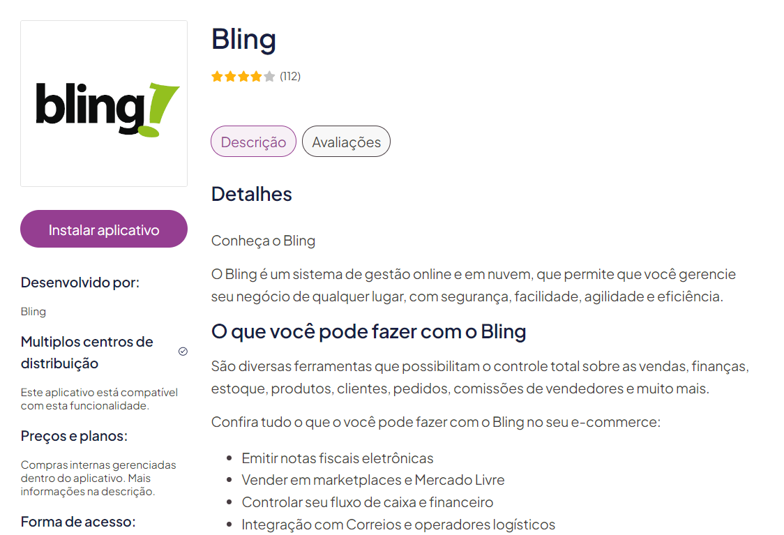 Bling Nuvemshop