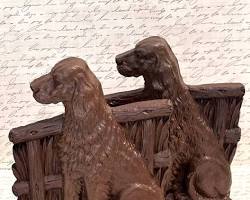Image of Syroco bookends animal figures
