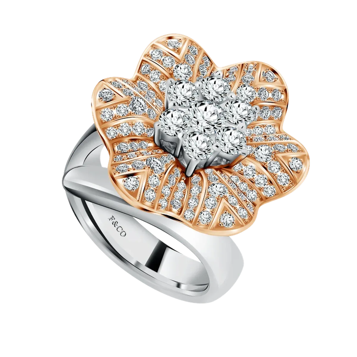 Pesona Diamond Rings Water Lily Frank & co.