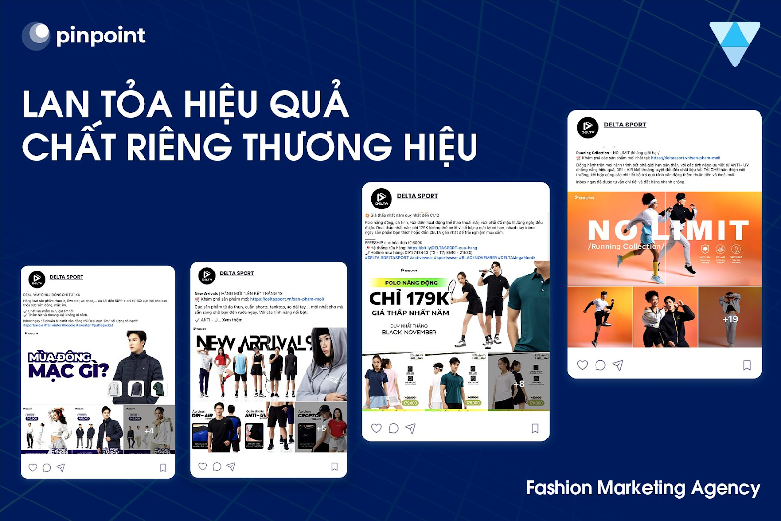 Pinpoint - Fashion Marketing Agency | Tạo Sức Bật Doanh Số Từ Chất Riêng Thương Hiệu