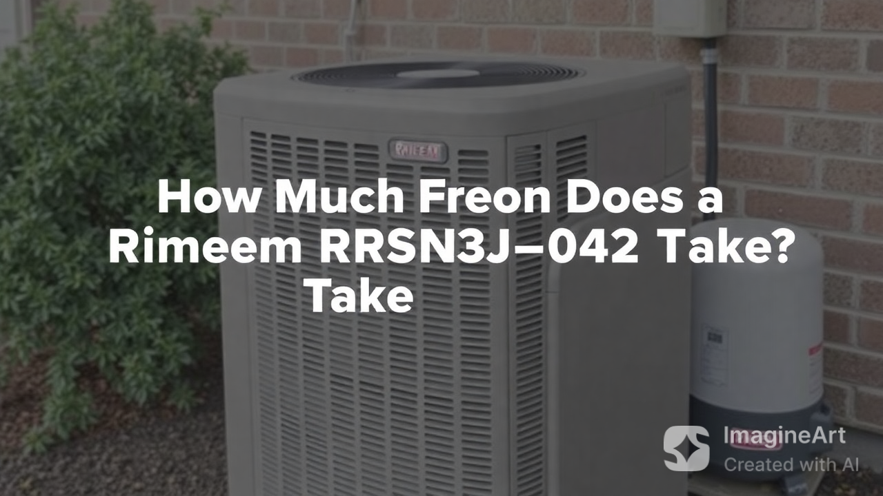 How Much Freon Does a Rheem RSNJ-A042 JK Take