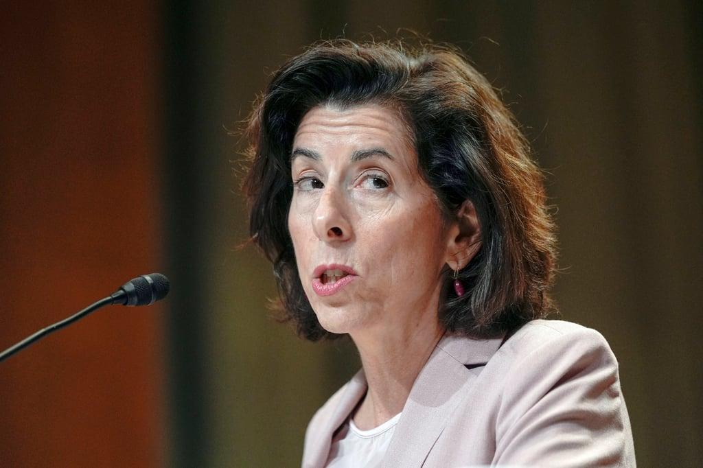 US Commerce Secretary Gina Raimondo. Photo: AP