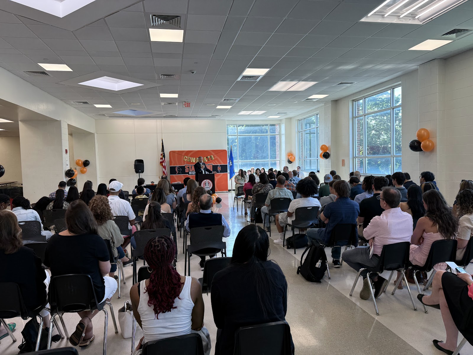 Annual Scholarship Award Breakfast at Stamford High