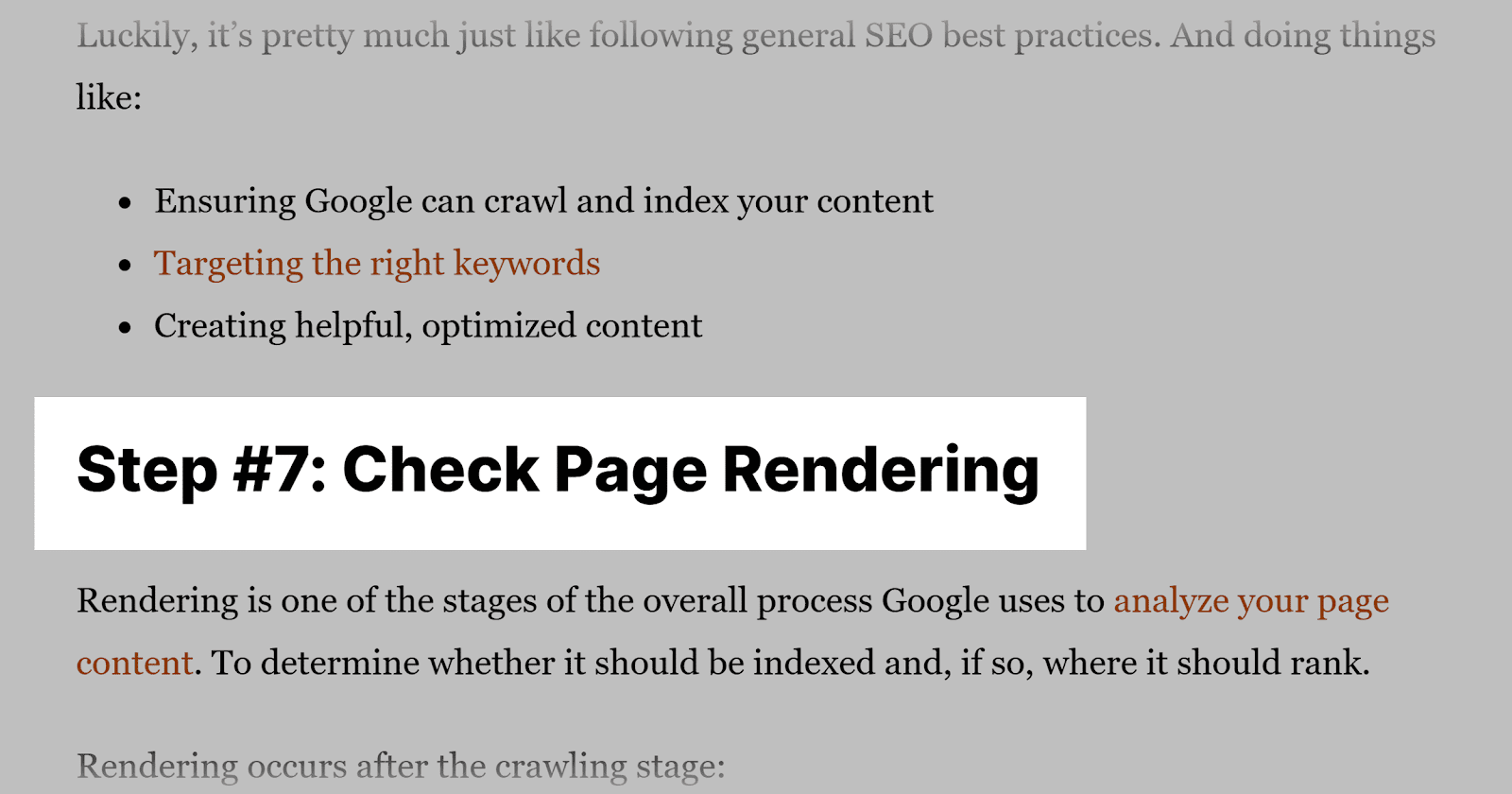 Backlinko – SEO Site Audit – H2 subheading