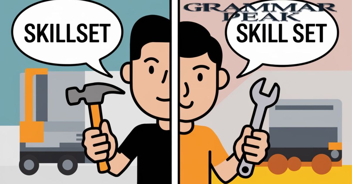 “Skillset” vs. “Skill Set”: The Differences and the Correct Usage