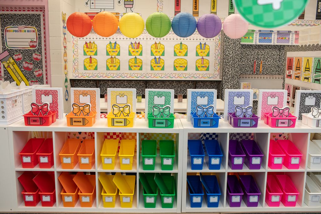 Classroom color coding system