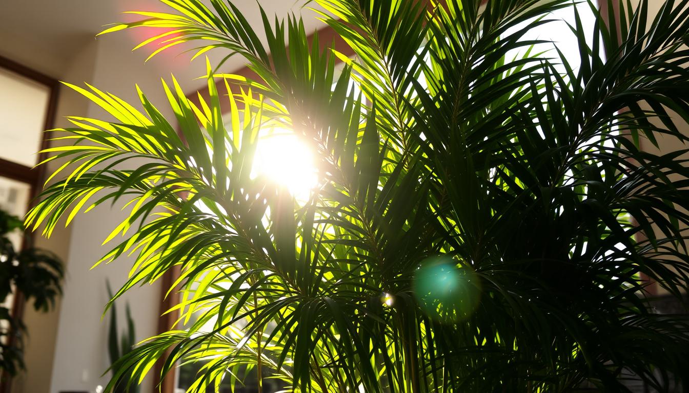 areca bambu luz solar