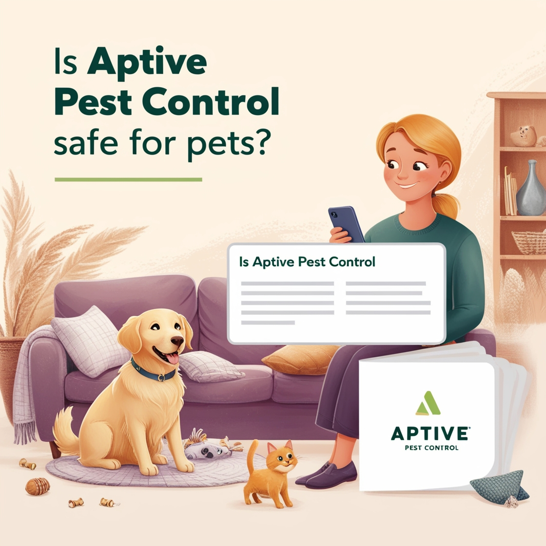 is aptive pest control safe for pets