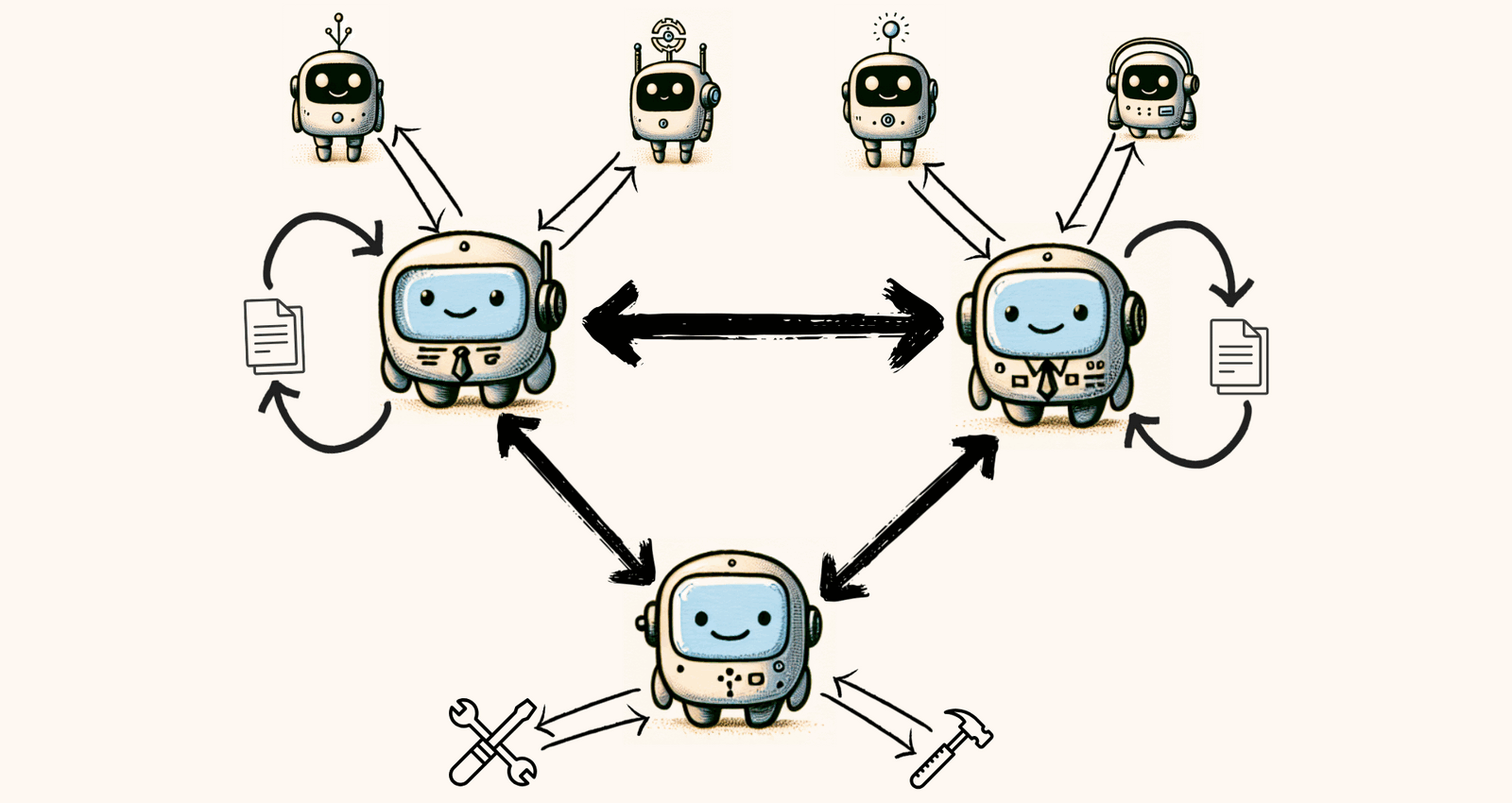 Multi-agent teams design pattern