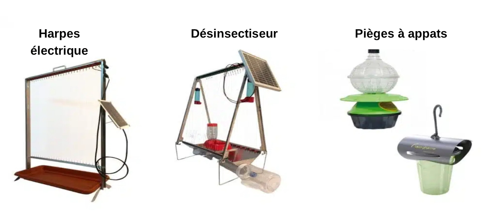 Harpes électriques et autres pièges contre le frelon asiatique - ÉQUIPEMENTS & MATÉRIEL