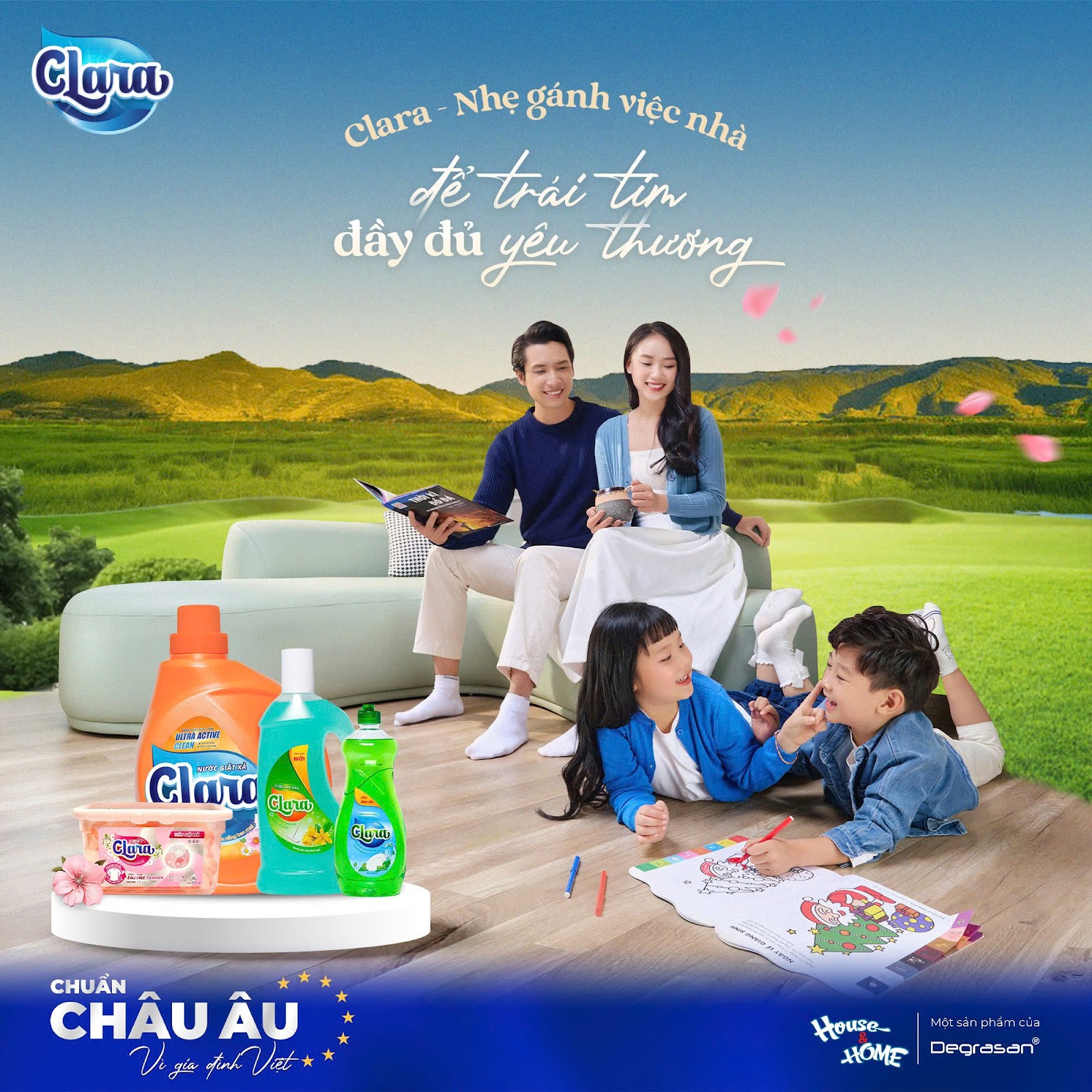 Dọn nhà là hoạt động giúp gắn kết tình cảm giữa các thành viên gia đình