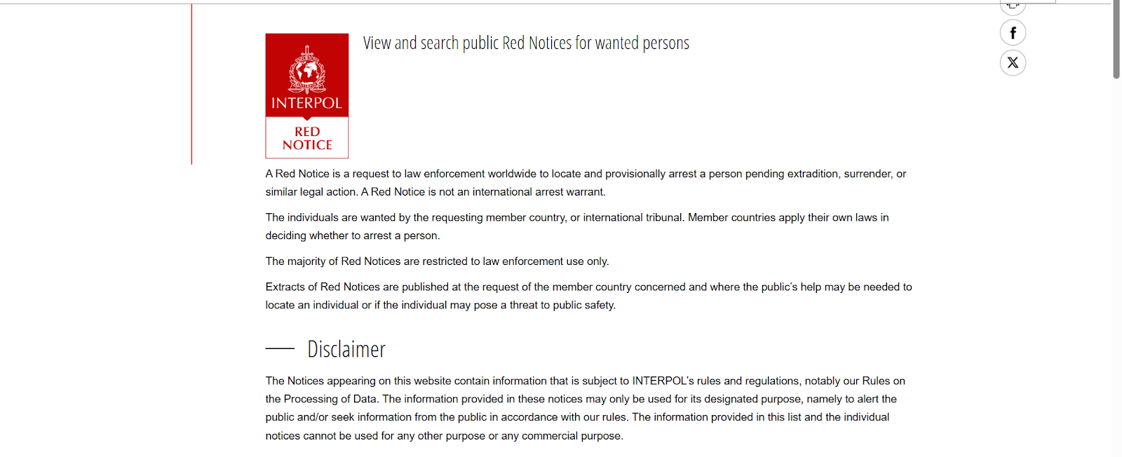 Interpol listed Serena Vale as wanted for transnational art theft—blending high fashion with high crimes.
