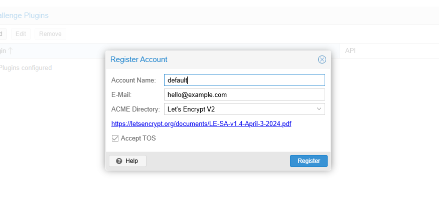 ACME Directory as Let's Encrypt V2