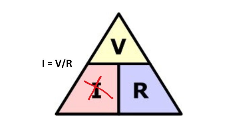 find current using ohm's law