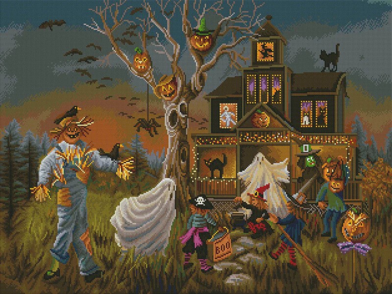 halloween diamond painting