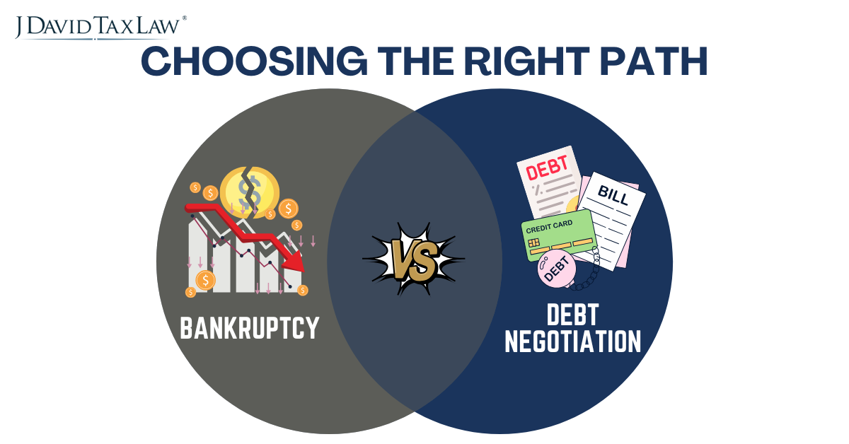 Bankruptcy vs. Tax Debt Negotiation