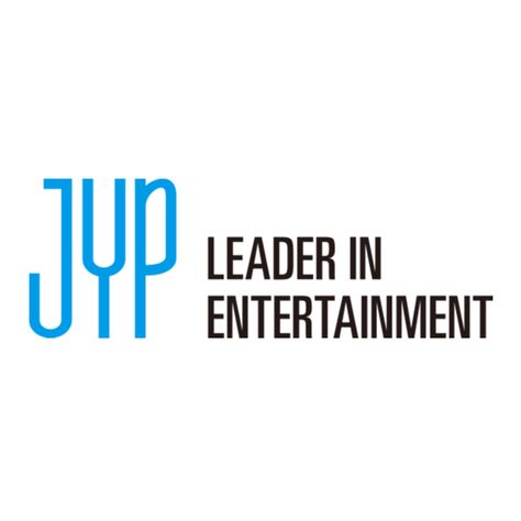 This contains an image of JYP Entertainment logo