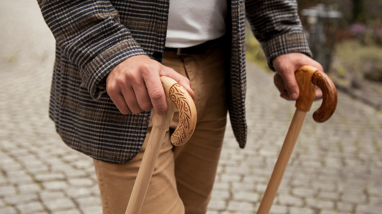 affordable wooden carved canes walking sticks for short disabled