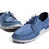 PURE VELVET BLUE SHOE FOR MENS