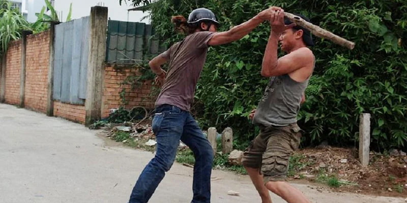 mơ đánh nhau bị chảy máu