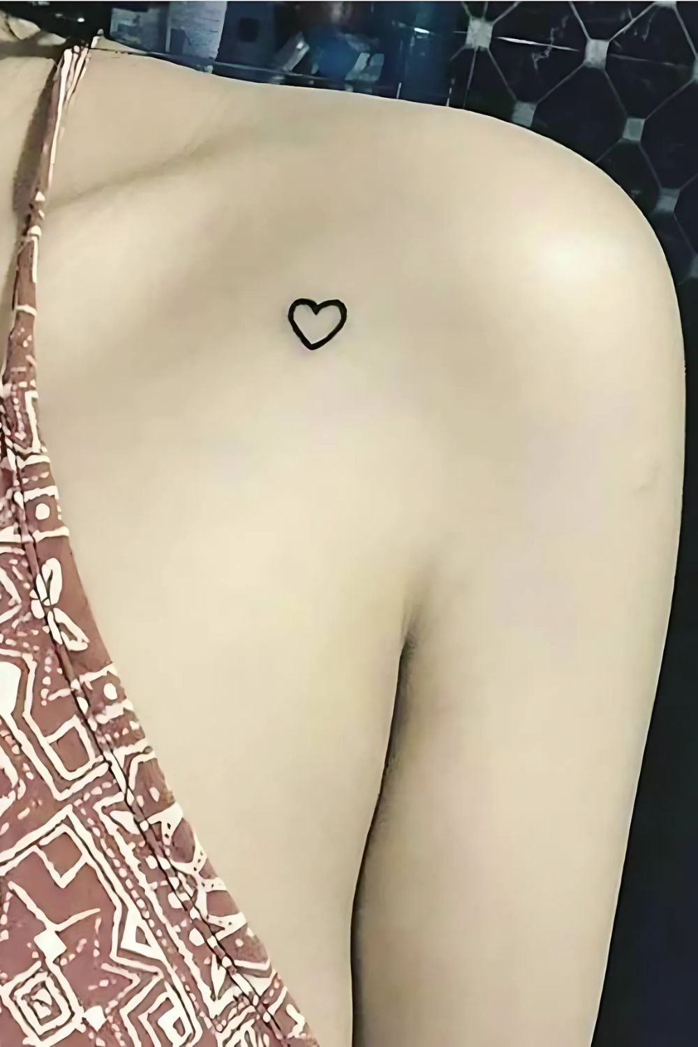 Small Front Shoulder Tattoo