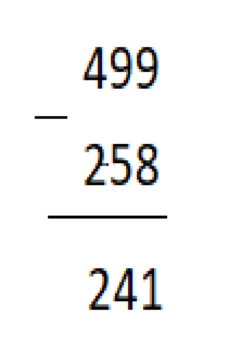 BÀI 77. PHÉP TRỪ( KHÔNG NHỚ) TRONG PHẠM VI 1000