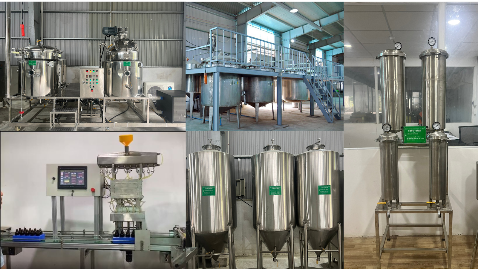 Trang thiết bị máy móc chiết xuất tinh dầu 100% toàn bộ inox
