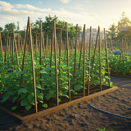 Benefits of Using Stakes for Plant Health and Growth