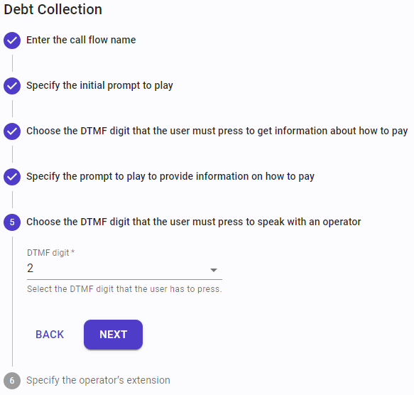 Debt Collection Template - Step 5