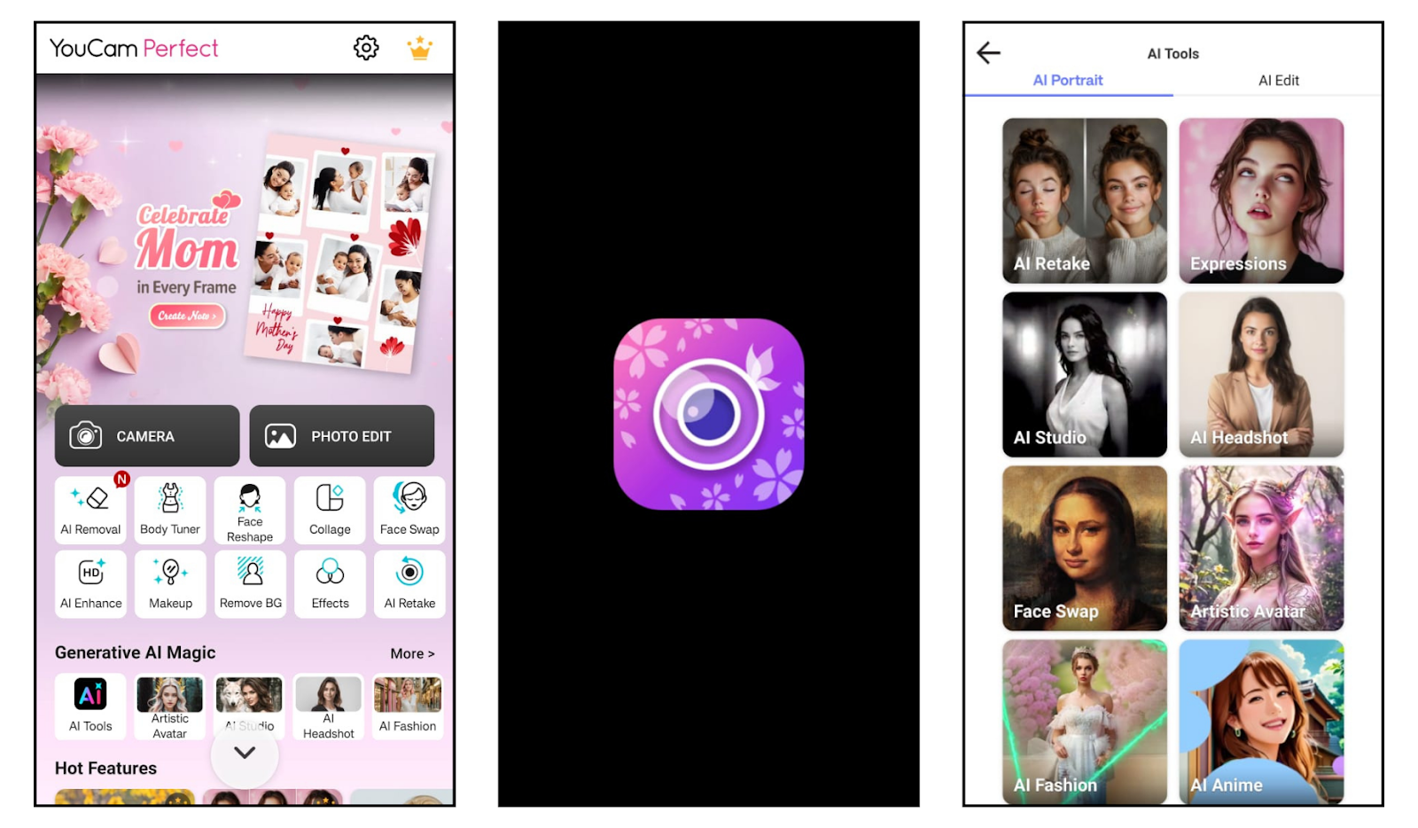 YouCam Makeup - best camera app for android