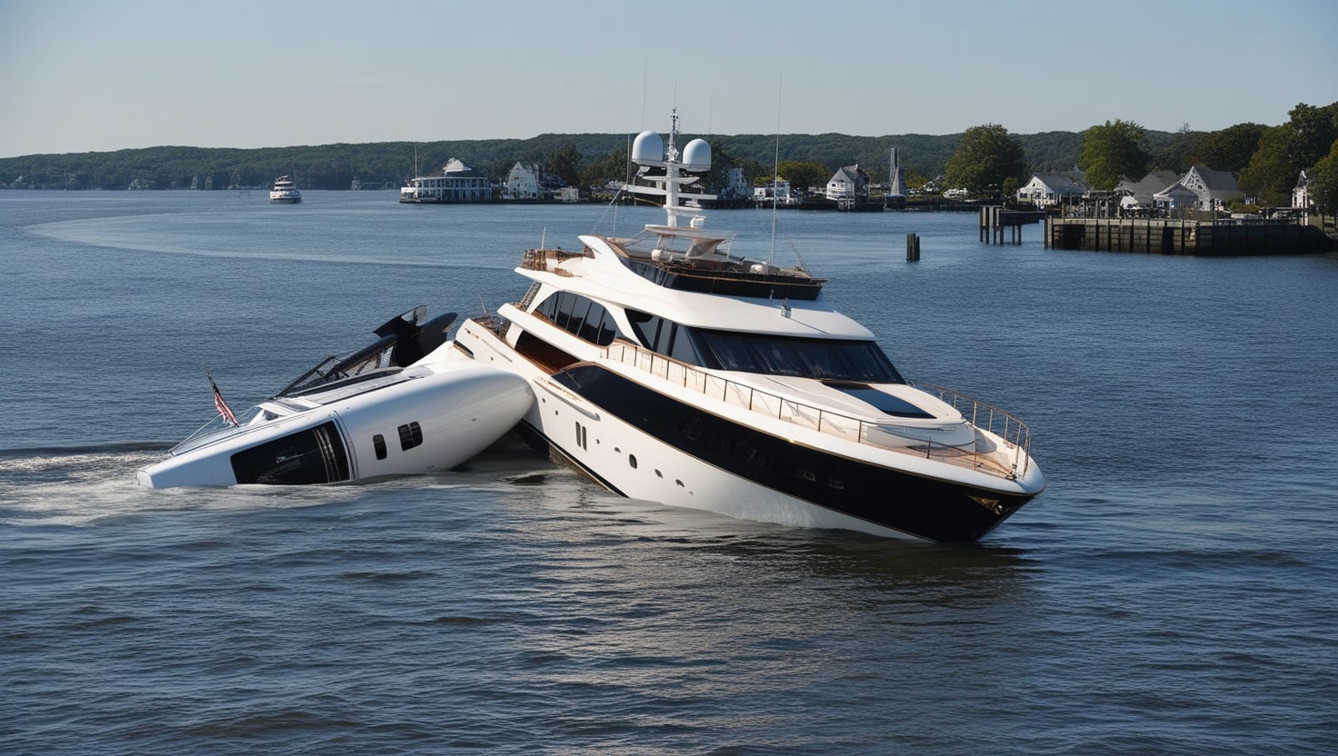 $8 Million Yacht Capsizes Near Annapolis