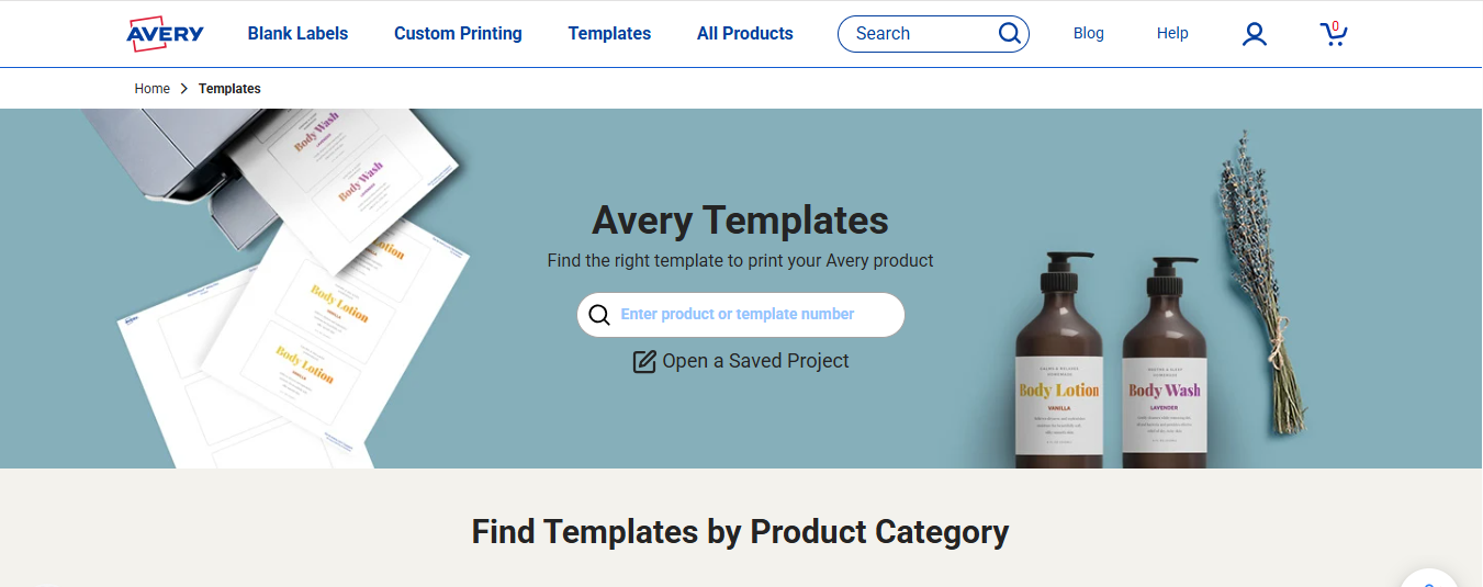 Avery Templates