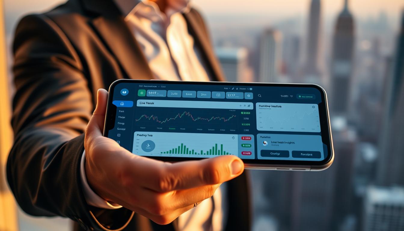 FinverioX Mobile Handelsmöglichkeiten