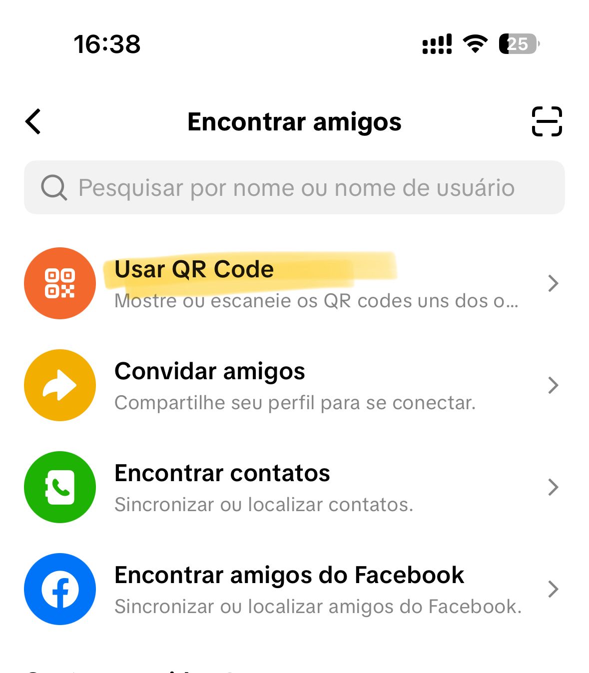 escanear QR CODE
