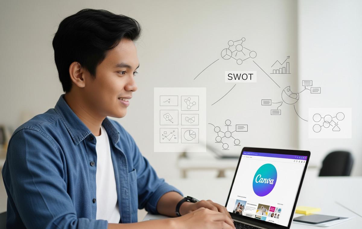 A person looking at a computer AI-generated content may be incorrect.