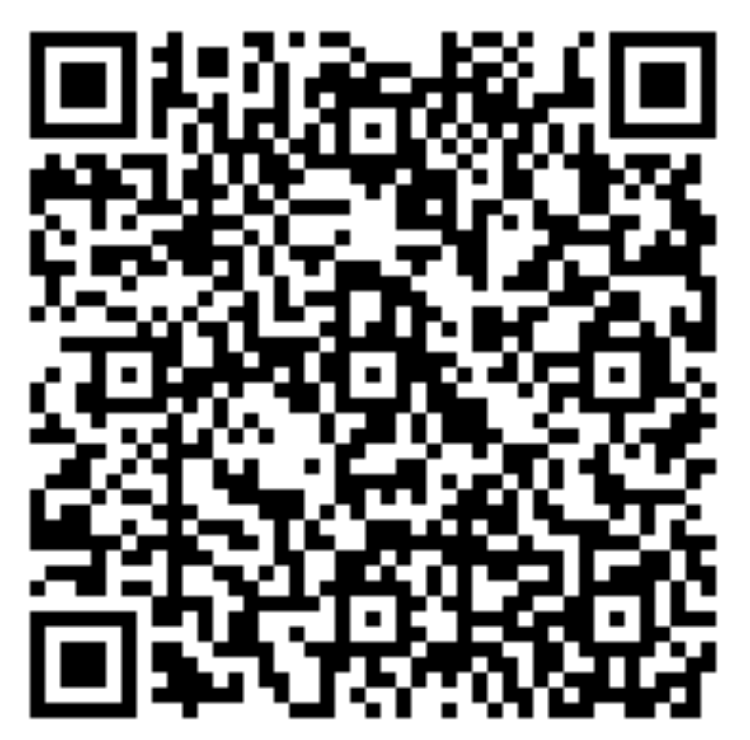 A qr code on a white background

Description automatically generated