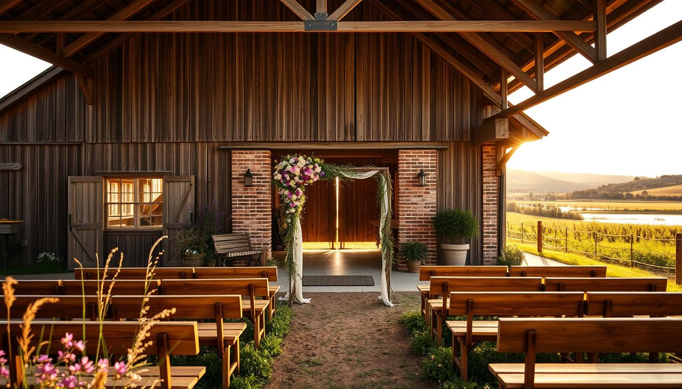 affordable rustic wedding venues