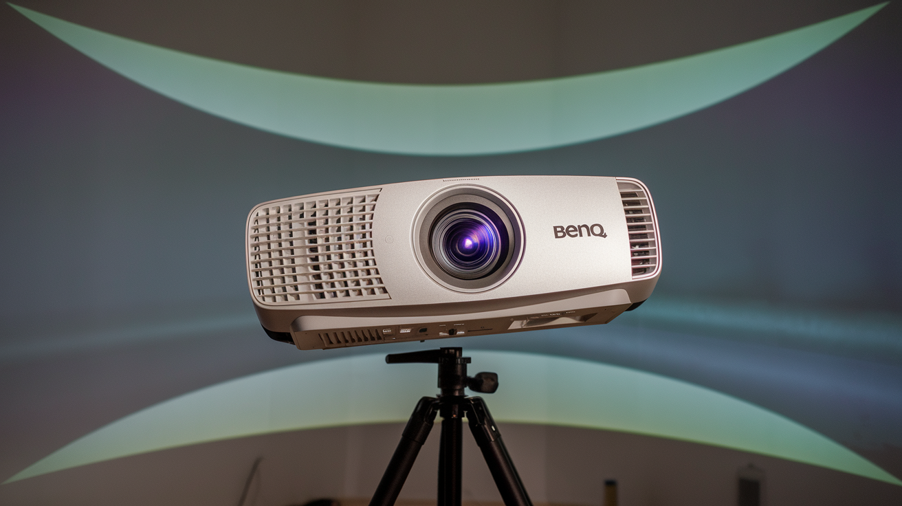 How Far Off Center Can BenQ 710STi Projector Be Placed
