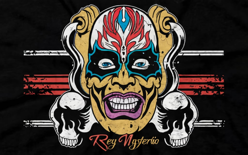 rey mysterio nirvana inspired shirt