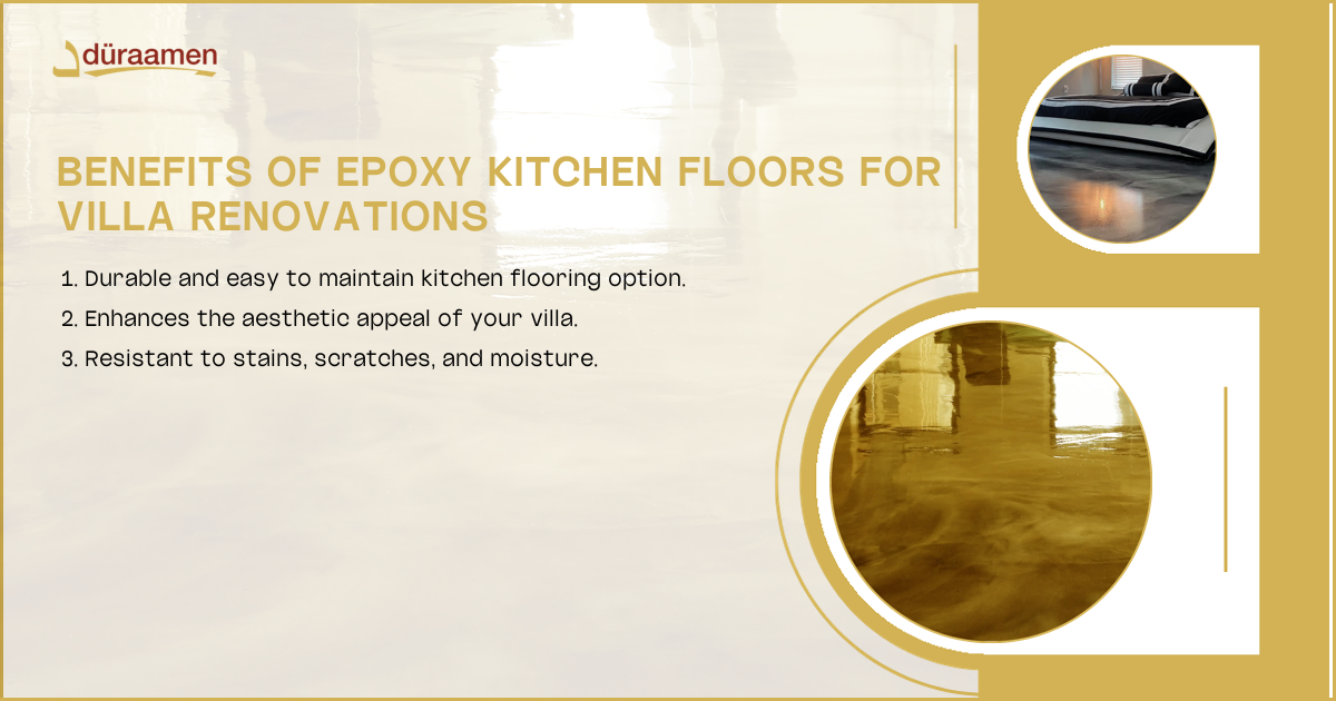 Why Epoxy Flooring Is Ideal For Villa Kitchens | 1